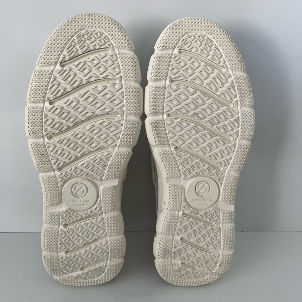 COLE HAAN 4.ZERØGRAND Regatta Boat Shoe in Blanc De Blanc - Picture 13 of 13